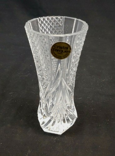 Cristal d' Arques Vase Lead Crystal 13 cm, Royale - Picture 3 of 7