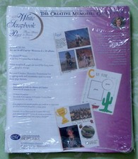 Creative Memories 8x10 White Scrapbook Refill Pages Open Package 