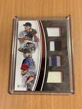2016 Immaculate Aaron Nola Luis Severino Jon Gray H. Owens Quad SP Patches /25