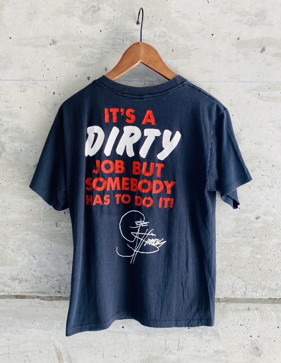 vintage 80s Kiss band tee shirt concert tour merch gene simmons  