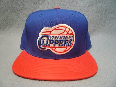 Mitchell Ness Los Angeles Clippers Slate Reflective 1/4 NEW cap hat  Fitted