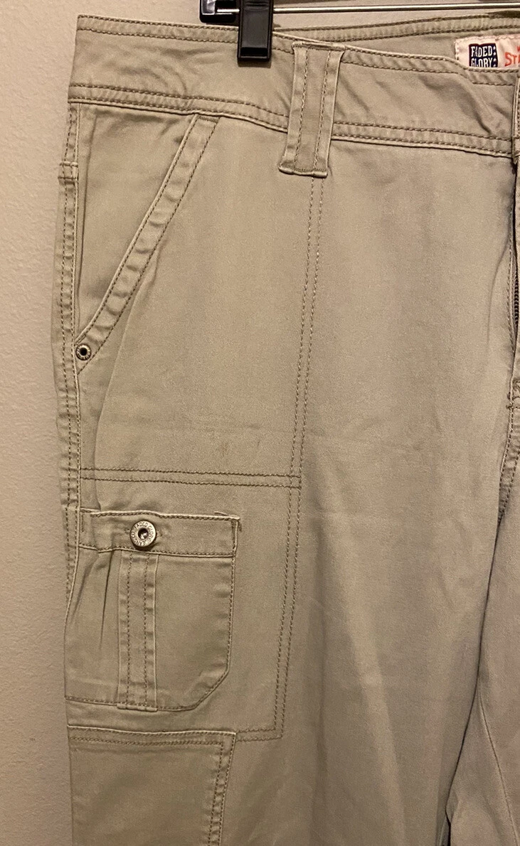 Faded glory cargo 2025 pants womens