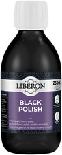 Image of Ebonising Black French Polish Liberon Black Polish 250ml Obscures Wood Grain