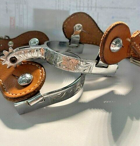 Antique western cowboy spur, Single