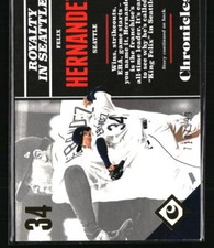 Felix Hernandez 2017 Panini Chronicles /999 #50 Baseball Card