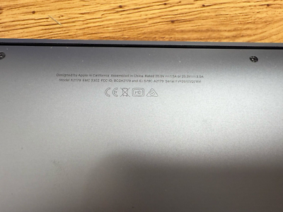 Apple MacBook Air 13.3" Intel Core i3 1.10 GHz 8GB 128GB SSD (2020) MWTJ2LL/A