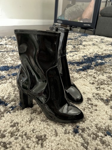 sexy patent boots