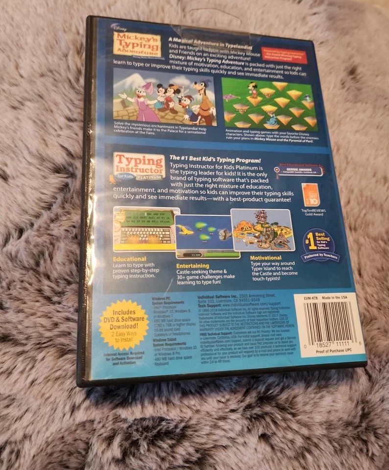 NEW! Kid's Typing Bundle: Mickey’s Adventure & Instructor Platinum - PC Windows - Image 2 of 2