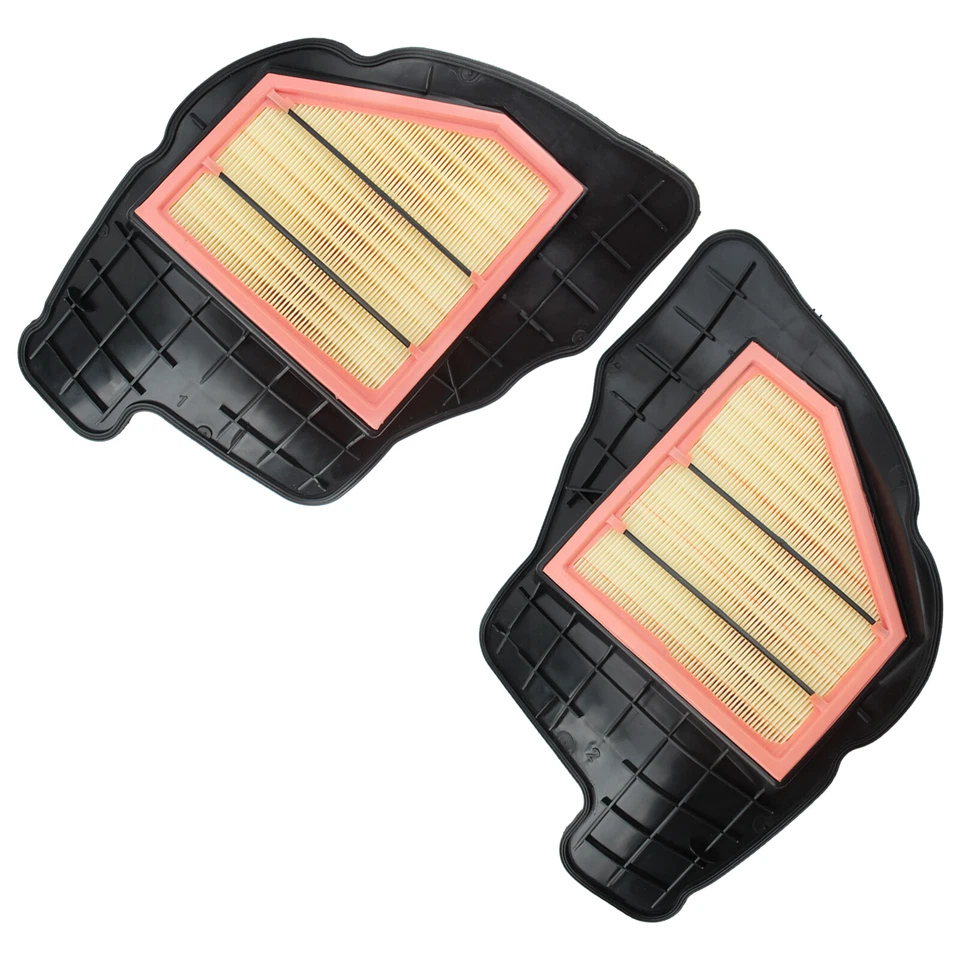 Par de filtros de aire del motor izquierdo y derecho para BMW 2009-2014 750i 750Li / xDrive Foto 3 de 4