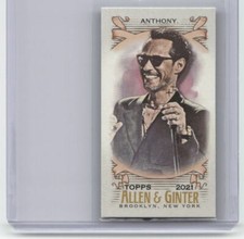 2021 Topps Allen & Ginter #240 Marc Anthony Mini - 11738