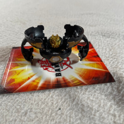 Bakugan Bakugold Wilda Darkus Gold 670 G Battle Brawler Action Figure