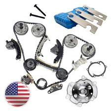 Timing Chain Kit Water Pump Tool Fit GMC Buick Saturn Terrain Lacrosse Outlook