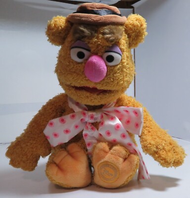 DISNEY STORE FOZZIE THE BEAR MUPPETS MOST WANTED MOVIE 15” PLUSH Muppet  Used Toy