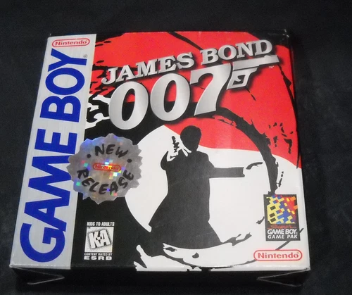 James Bond 007 Nintendo Game Boy Complete  complete with poster