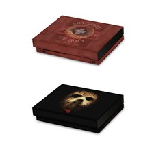 OFFICIAL FRIDAY THE 13TH 2009 GRAPHICS VINYL SKIN DECAL FOR XBOX ONE X CONSOLE