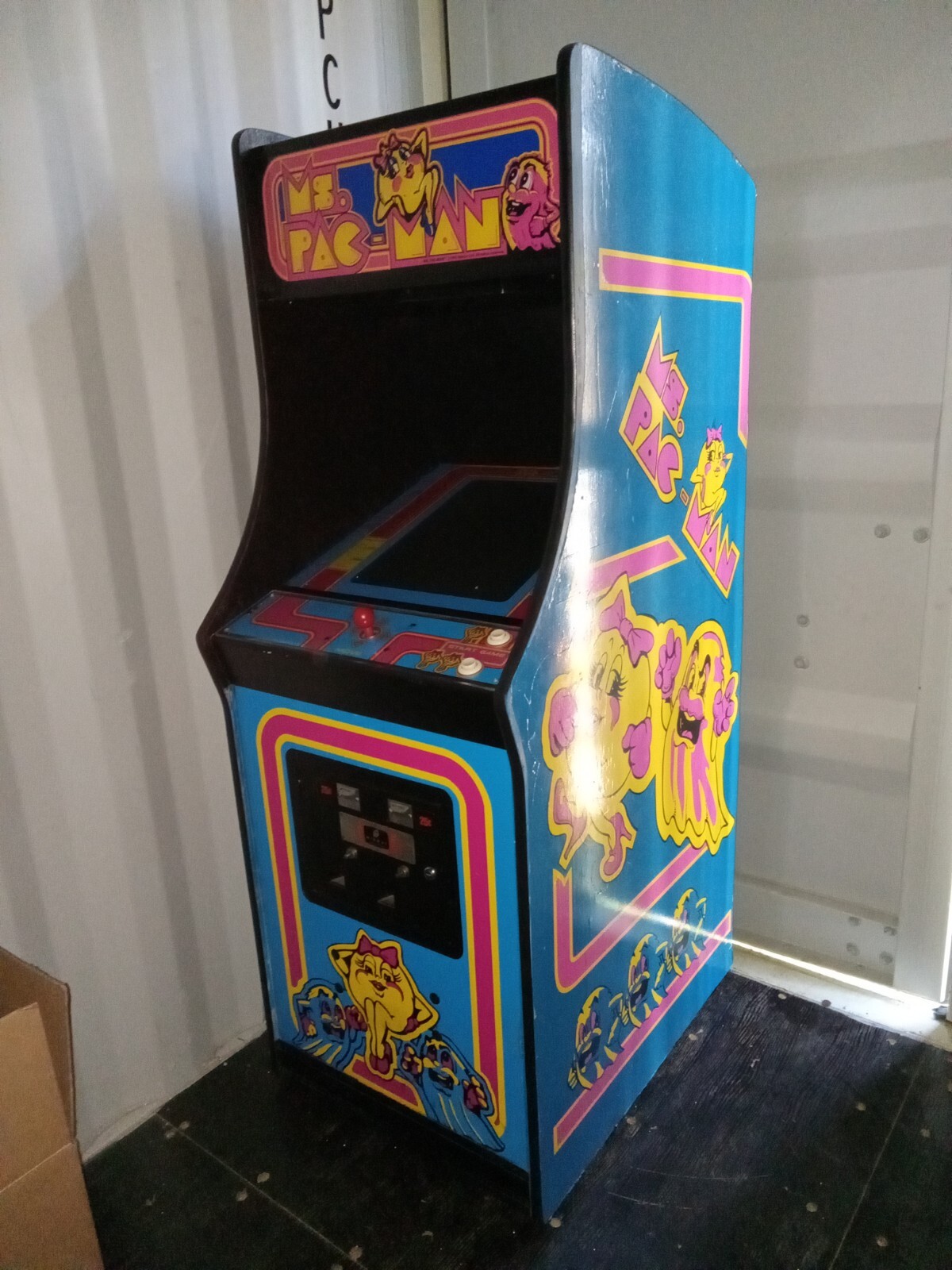 Original 1982 Ms. PacMan Arcade Game eBay