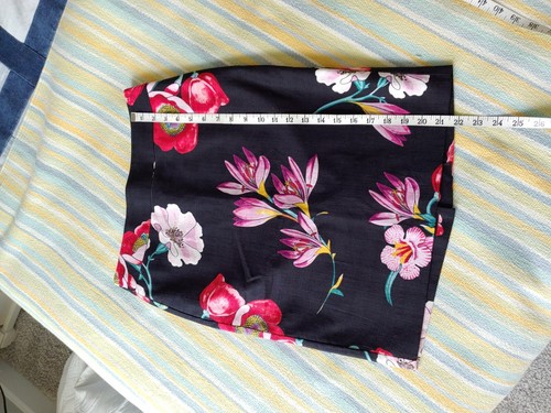 ✨ NEW Ann Taylor Factory black floral pencil skirt size 2 - Picture 13 of 16