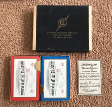 Vintage Double Deck REDISLIP California Electronics Supply, Inc., Promo