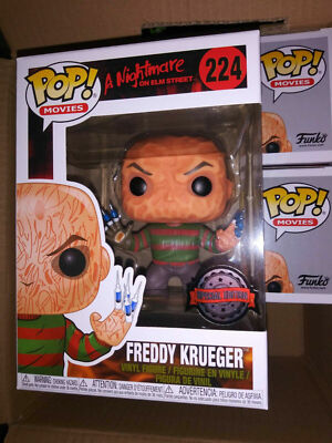 Funko Pop FREDDY KRUEGER 224 Syringe Hot Topic Exclusive w Box