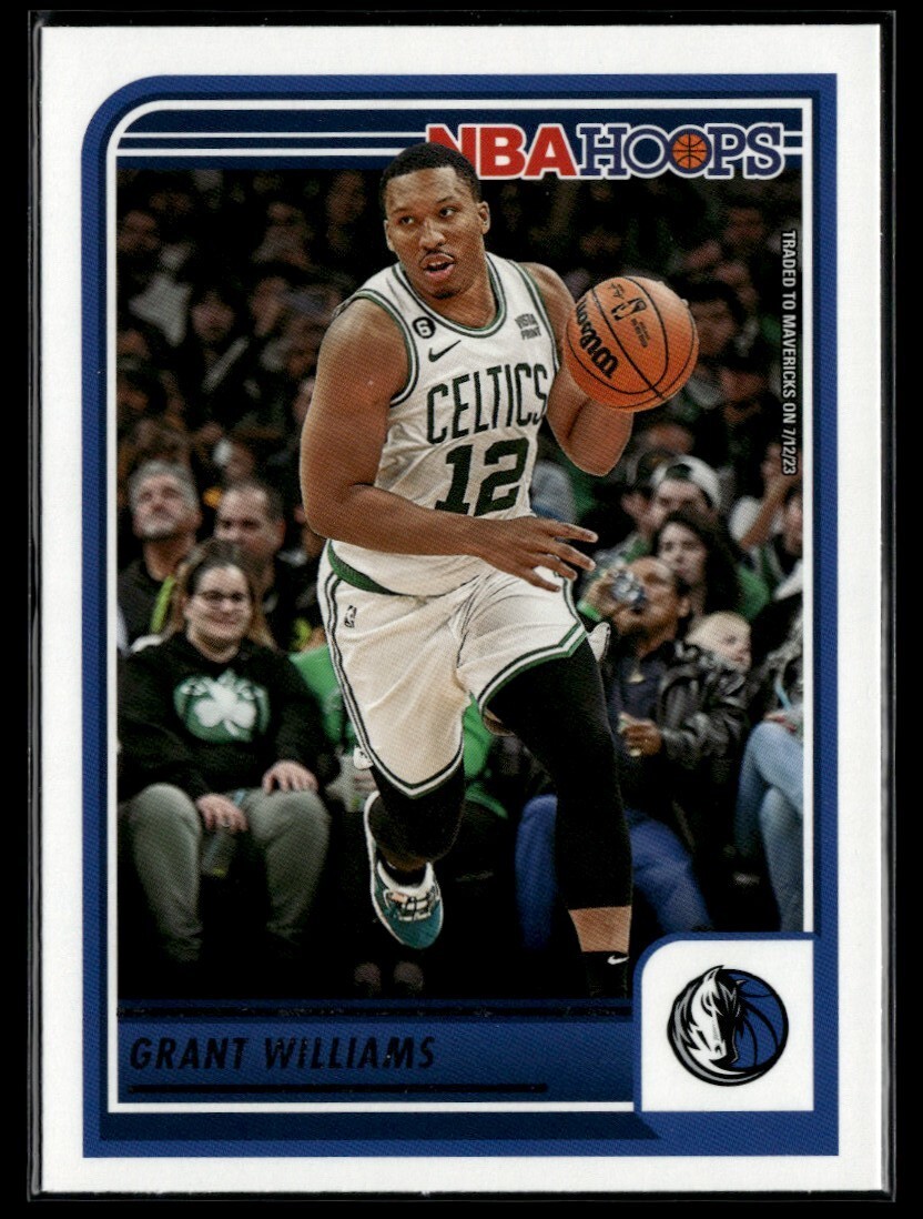 2023-24 Panini NBA Hoops BASE Grant Williams Dallas 2023-24 Panini NBA Hoops BASE Grant Williams Dallas