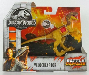 battle damage velociraptor