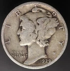 1929 MERCURY DIME-FRESH FROM AN OLD COLLECTION- LOT AA-5354