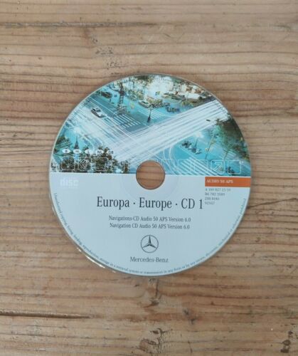 Mercedes Navigation CD Audio 50 APS NTG2 BENELUX GREAT BRITAIN IRE 2005 V6.0 - Afbeelding 1 van 2