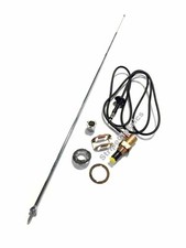 68-70 Charger 70 Cuda Aar Complete Antenna Kit Correct Wire 3 Mast Telescoping