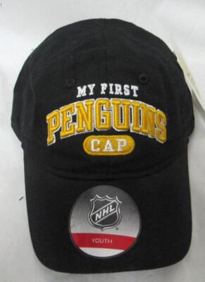 Pittsburgh Penguins Youth OSFM ''My First Penguins Cap'' Baseball Cap Hat E1 1709