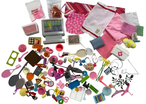 HUGE LOT Vintage Barbie Playset Accessory Sports Kitchen ETC Mostly 1980s 1990s
