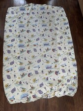 VTG Classic Winnie The Pooh Seasons Double Full Fitted Sheet USA Tigger Eeyore