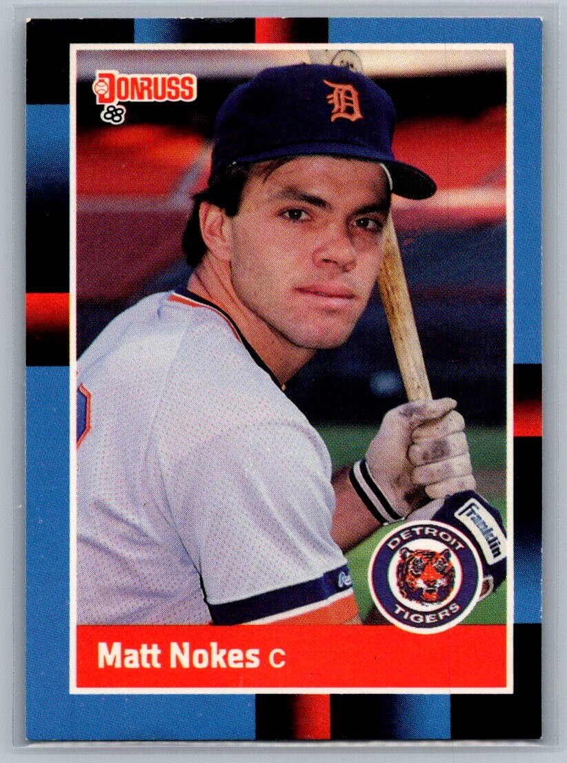 1988 Donruss #152b Matt Nokes