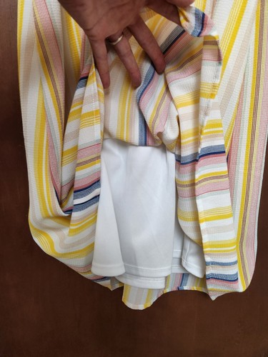Girls ~Monteau Girl~ Colorful Striped Lined Dress Size XL/14 ~Gently Used~ - Picture 12 of 12