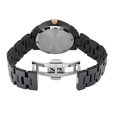 Movado Bold Verso SWISS Quartz Black Ceramic Ladies Watch  display picture 2