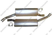 JAGUAR - XJ6 X300 + XJR REAR EXHAUST SILENCERS *SUPPLIED WITH EXHAUST CLAMPS*