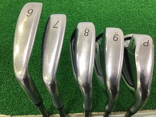 PRGR RS Titanium Face Iron Set Golf Club 6-P 5pcs RS/M37 #AB10083 - Picture 3 of 5