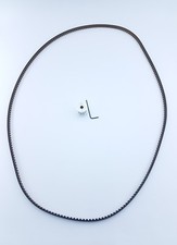 BANDO S5M 1195MM Long 5mm Pitch heavy Duty Timing Belt aluminum pulley 1/4" bore