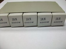   SLEEVE  OF  5  GE  JAN 6005/6AQ5W  TUBE