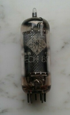 TELEFUNKEN ECH81 6AJ8 vintage vacuum tube valve tested good