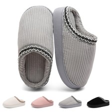 Memory Foam Slippers for Women and Men Indoor outdoor House Shoes