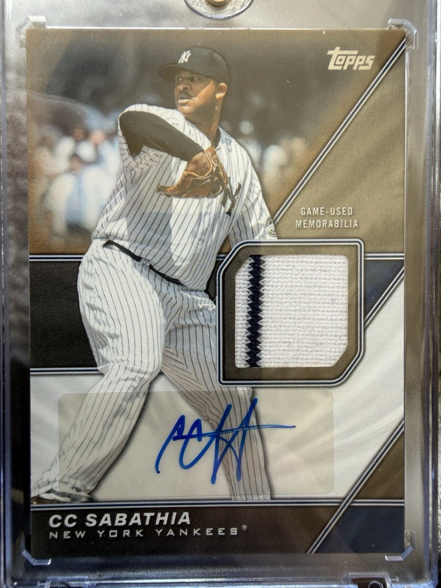 Topps New York Yankees Baseball Autographed Sports Trading Cards