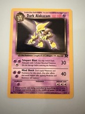 2000 Pokémon TCG Dark Alakazam Card Team Rocket 18/82 Non-Holo, NM/LP Condition on eBay