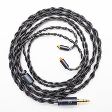 SoundsGood Anthracite Graphene-Coated OCC Upgrade Cable MMCX 3.5mm Japan Import