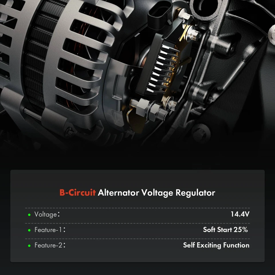 Regulador de alternador para Honda Civic CR-V Pilot Accord Odyssey Acura MDX 14,4 V Foto 2 de 4