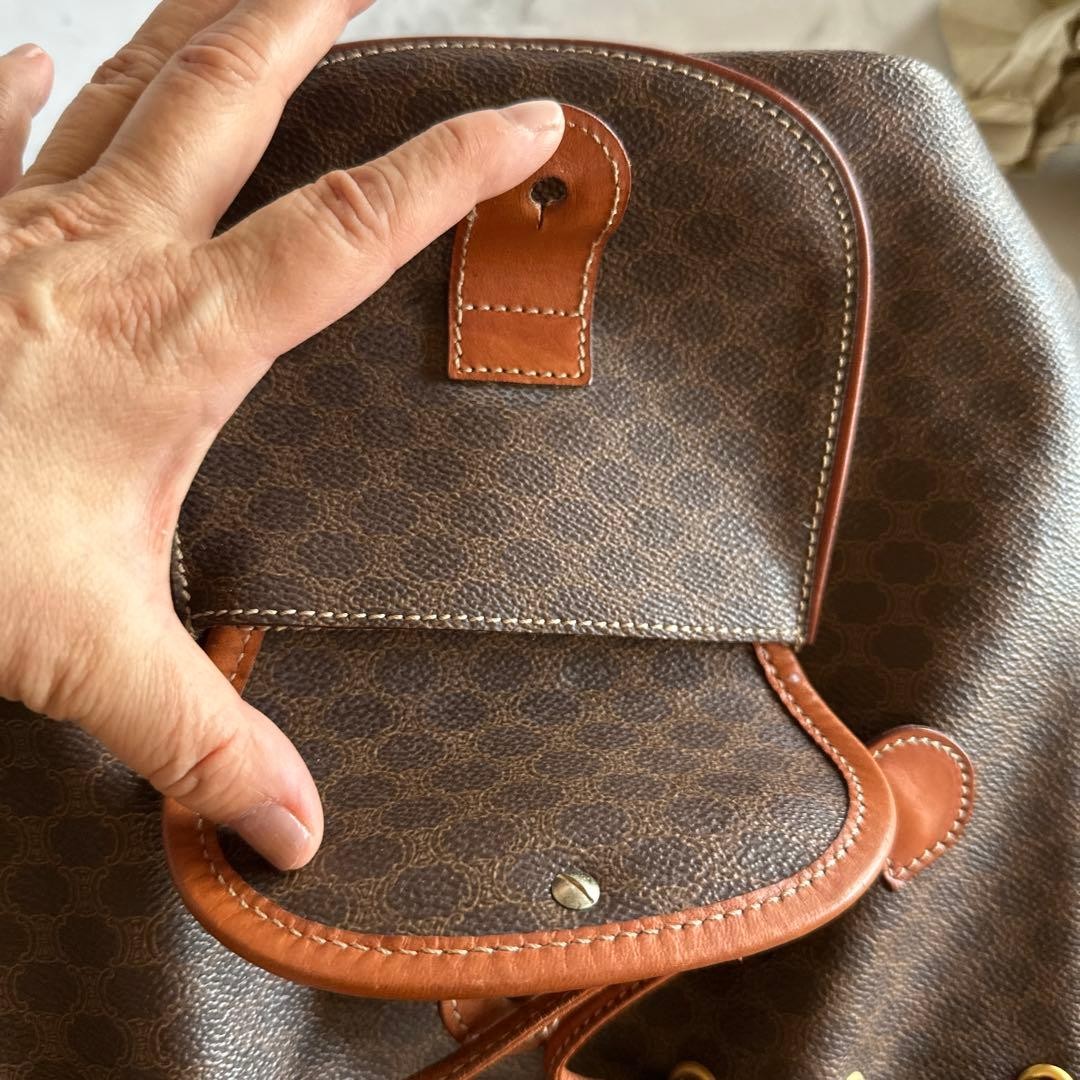 CELINE Celine Macadam Pattern Mini Backpack 90s V… - image 18