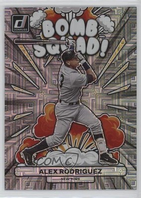 2023 Panini Donruss Bomb Squad Vector Alex Rodriguez #BS1 0t2