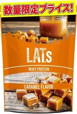 LATs Protein Whey 1kg Fresh Caramel Flavor High Protein Carbohydrate Intake JP