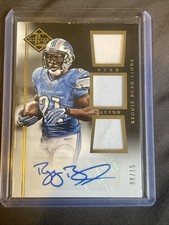 2014 Panini Limited #8 Reggie Bush GAME USED Patch Auto 8/15!!! LIONS