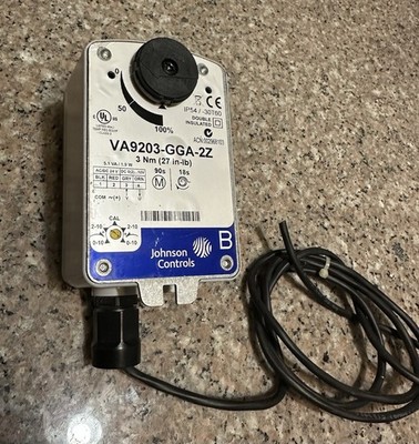 JOHNSON CONTROLS VALVE ACTUATOR   3Nm (27in-lb)  /  VA9203-GGA-2Z