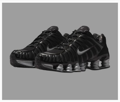 Nike Shox TL Men's Shoes Athletic Sneakers Black/Metallic Size 3.5-14 New